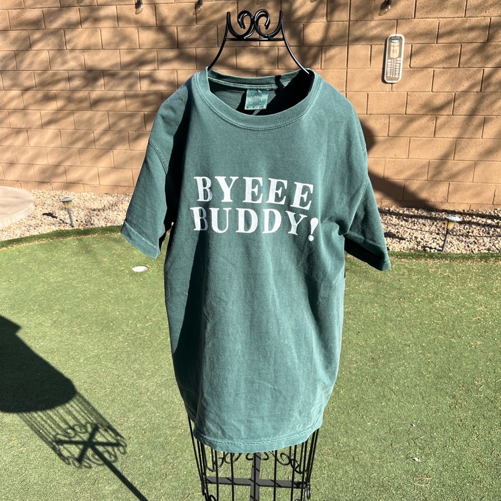 EUC Charlie Southern Bye Buddy Elf Shirt Sz Small *Sold Out*